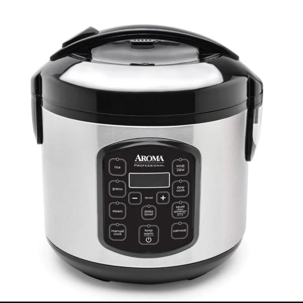 AROMA 8-Cup (Cooked) / 2Qt.
Digital Rice & Grain Multicooker